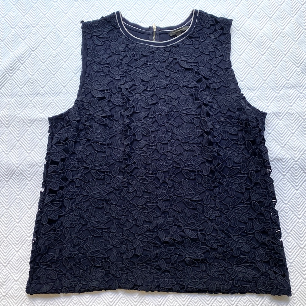 Banana Republic Sleeveless Top, Size XL
